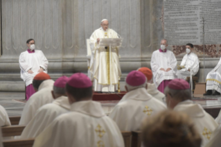 4-Concelebración eucarística con los participantes en la Asemblea plenaria del Consejo de Conferencias Episcopales de Europa