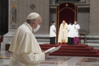 1-Solennité de la Très Sainte Mère de Dieu - Célébration des Vêpres et Te Deum d'action de grâce pour l'année écoulée