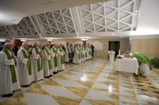 0-Meditazione quotidiana nella Cappella della Domus Sanctae Marthae: <i>Con mitezza e tenerezza</i>
