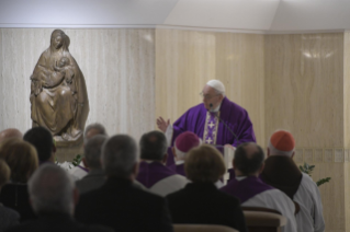 3-Fr&#xfc;hmesse in der Kapelle der Domus Sanctae Marthae: Nicht dem Scheitern nachgeben