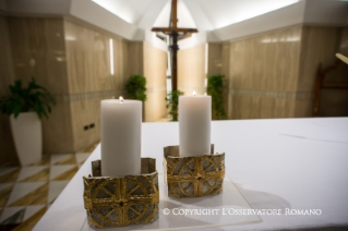 0-Misa matutina en la capilla de la Domus Sanctae Marthae: <i>Prepararse para el consuelo</i>