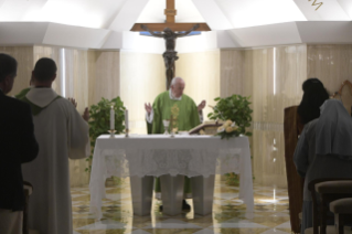 3-Misa matutina en la capilla de la Domus Sanctae Marthae: <i>La fiesta de la palabra</i>