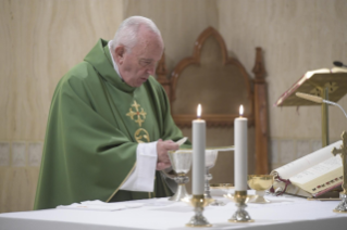6-Meditazione quotidiana nella Cappella della Domus Sanctae Marthae: <i>Quello di Cristo non è amore da telenovela</i>