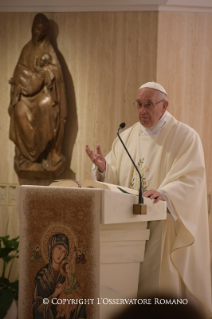 3-Daily Meditation in the Chapel of the Domus Sanctae Marthae: <i>Under her mantle</i>
