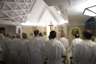 0-Misa matutina en la capilla de la Domus Sanctae Marthae: <i>El estilo del cristiano</i>