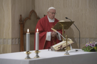 0-Meditazione quotidiana nella Cappella della Domus Sanctae Marthae: <i>Come il diavolo è stato vinto</i>