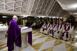 2-Frühmesse in der Kapelle der Domus Sanctae Marthae: Mann der Stille