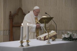 4-Meditazione quotidiana nella Cappella della Domus Sanctae Marthae: <i>La concretezza dell'amore cristiano</i>