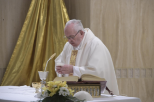 2-Frühmesse in der Kapelle der Casa Santa Marta: Honigbonbons