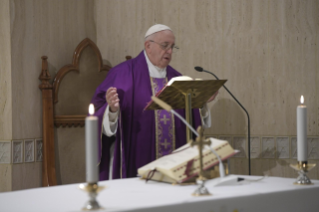 3-Fr&#xfc;hmesse in der Kapelle der Domus Sanctae Marthae: Kohärenz statt Heuchelei