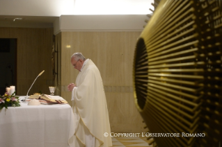 1-Misa matutina en la capilla de la Domus Sanctae Marthae: <i>Cuánto y cómo</i>