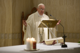 7-Misa matutina en la capilla de la Domus Sanctae Marthae: <i>Cuánto y cómo</i>
