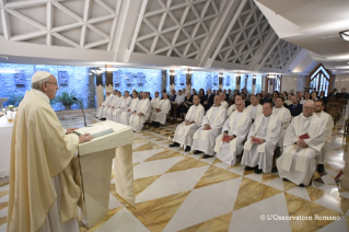 7-Frühmesse in der Kapelle der Domus Sanctae Marthae: Der Verheißung Gottes vertrauen