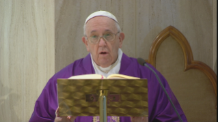 9-Holy Mass presided over by Pope Francis at the <i>Casa Santa Marta</i> in the Vatican: "Return to God and return to the embrace of the Father"