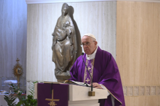 7-Celebrazione della Santa Messa nella Cappella della <i>Domus Sanctae Marthae</i>: Chiedere perdono implica perdonare