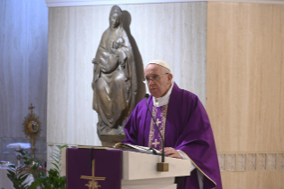 7-Frühmesse in der Kapelle der Casa Santa Marta: Anbetung und Eucharistischer Segen