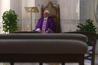 11-Holy Mass presided over by Pope Francis at the <i>Casa Santa Marta</i> in the Vatican: "Asking for forgiveness implies forgiving"