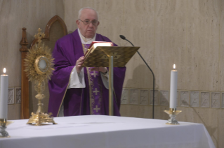 2-Celebrazione della Santa Messa nella Cappella della <i>Domus Sanctae Marthae</i>: Chiedere perdono implica perdonare