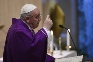 8-Holy Mass presided over by Pope Francis at the <i>Casa Santa Marta</i> in the Vatican: "Our God is close and asks us to be close to each other"