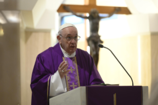 8-Holy Mass presided over by Pope Francis at the <i>Casa Santa Marta</i> in the Vatican: "Return to God and return to the embrace of the Father"