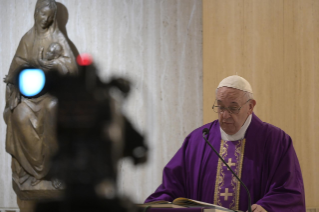 5-Frühmesse in der Kapelle der Casa Santa Marta: Beten mit Glauben, Beharrlichkeit und Mut