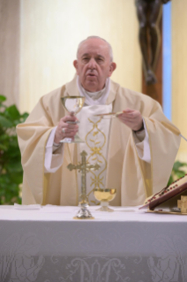 0-Frühmesse in der Kapelle der Casa Santa Marta: Vor dem Geheimnis