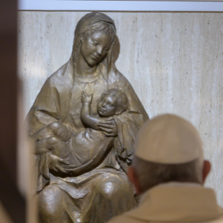7-Frühmesse in der Kapelle der Casa Santa Marta: Vor dem Geheimnis