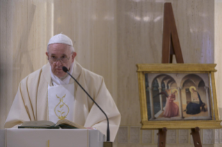 12-Frühmesse in der Kapelle der Casa Santa Marta: Vor dem Geheimnis