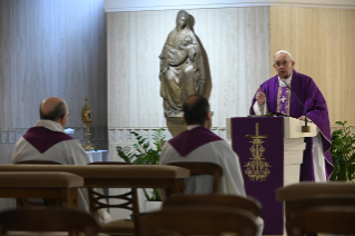 5-Frühmesse in der Kapelle der Casa Santa Marta: Wenn die Menschen Hunger haben