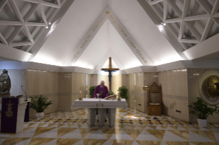 5-Holy Mass presided over by Pope Francis at the <i>Casa Santa Marta</i> in the Vatican: "The Sunday of weeping"