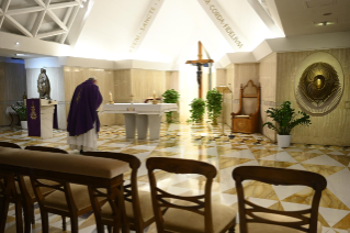 2-Holy Mass presided over by Pope Francis at the <i>Casa Santa Marta</i> in the Vatican: "Trust in God’s mercy" 