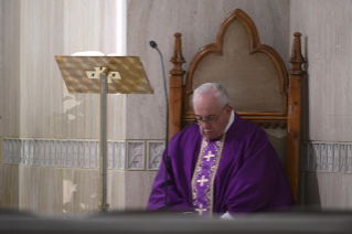 7-Santa Missa celebrada na capela da Casa Santa Marta: "As três dimensões da vida cristã: eleição, promessa, aliança"