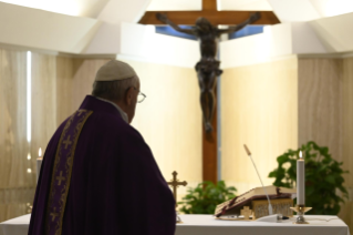 0-Holy Mass presided over by Pope Francis at the <i>Casa Santa Marta</i> in the Vatican: "Our Lady of Sorrows: disciple and mother"
