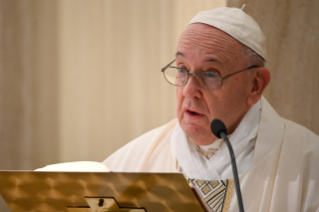 1-Holy Mass presided over by Pope Francis at the Casa Santa Marta in the Vatican: "Faithfulness is our response to God's fidelity"