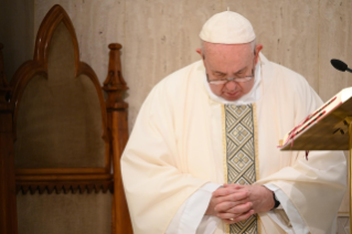 4-Celebrazione della Santa Messa nella Cappella della <i>Domus Sanctae Marthae</i>: "La nostra fedeltà è risposta alla fedeltà di Dio" 