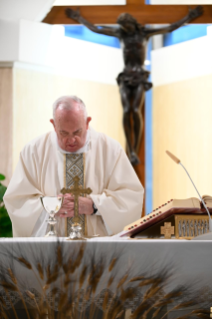 8-Misa celebrada por el papa Francisco de forma privada en la capilla de la Casa Santa Marta: <i>Nuestra fidelidad es la respuesta a la fidelidad de Dios</i>