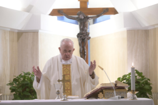 11-Celebrazione della Santa Messa nella Cappella della <i>Domus Sanctae Marthae</i>: "Il dono dello Spirito Santo: la franchezza, il coraggio, la parresìa"