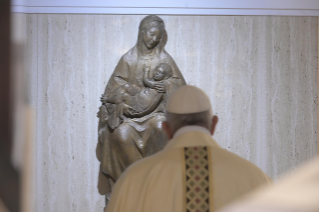 11-Holy Mass presided over by Pope Francis at the Casa Santa Marta in the Vatican: "Christ forms the hearts of pastors to be near the people of God"