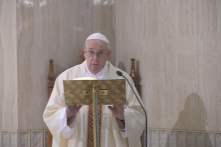 4-Holy Mass presided over by Pope Francis at the Casa Santa Marta in the Vatican: “Jesus is our pilgrim companion”