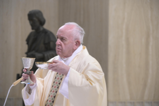 6-Holy Mass presided over by Pope Francis at the Casa Santa Marta in the Vatican: “We all have one Shepherd: Jesus”