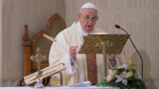 1-Messe quotidienne dans la chapelle de la résidence Sainte-Marthe: « Naître de l'Esprit »