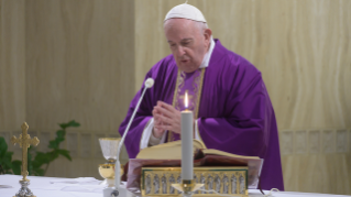 7-Frühmesse in der Kapelle der Casa Santa Marta