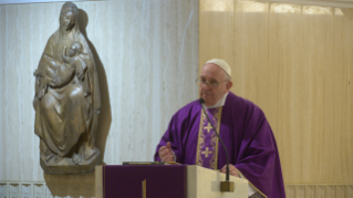 1-Frühmesse in der Kapelle der Casa Santa Marta