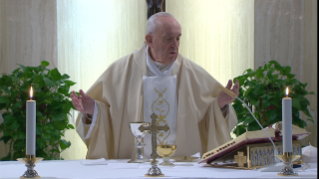 11-Frühmesse in der Kapelle der Casa Santa Marta: Vor dem Geheimnis