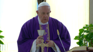 5-Holy Mass presided over by Pope Francis at the <i>Casa Santa Marta</i> in the Vatican: "Do not fall prey to indifference"