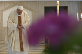 0-Misa celebrada por el papa Francisco de forma privada en la capilla de la Casa Santa Marta: <i>El Espíritu nos enseña todo, nos introduce en el misterio,  nos hace recordar y discernir</i>