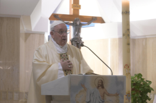 4-Santa Missa celebrada na capela da Casa Santa Marta: “Como dá a paz o mundo e como dá a paz o Senhor?”