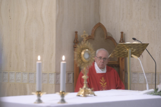 8-Frühmesse in der Kapelle der Casa Santa Marta: Gläubige aller Religionen beten gemeinsam für ein Ende der Pandemie 