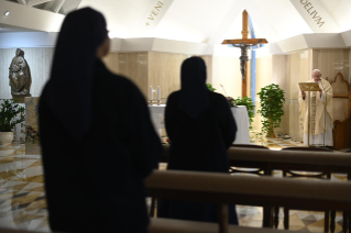 1-Holy Mass presided over by Pope Francis at the Casa Santa Marta in the Vatican: “Being Christian means belonging to the People of God”