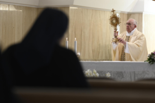 10-Holy Mass presided over by Pope Francis at the Casa Santa Marta in the Vatican: “Being Christian means belonging to the People of God”